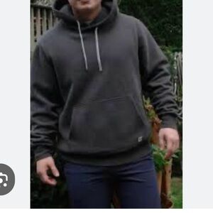 Rhoback NEW Men’s Huddle Hoodie In Heather Midnight Black Charcoal Gray Sz.Sm